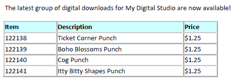 New MDS Downloads